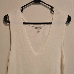 Cato Cream Colored Sleeveless Sweater Sz 22-24 Excellent Condition